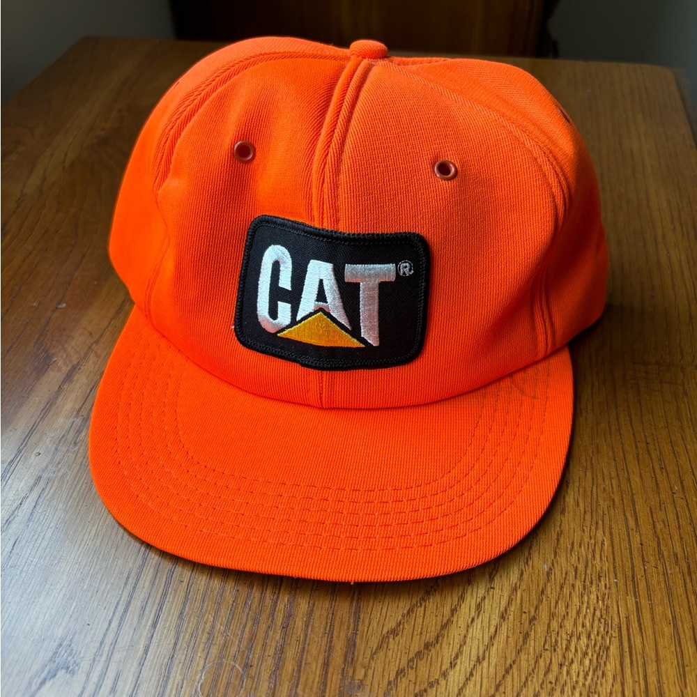 True vintage, insulated CAT hat.